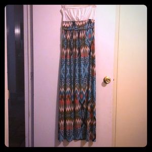 Strapless Maxi A’Gaci